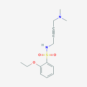 molecular formula C14H20N2O3S B2883527 N-(4-(dimethylamino)but-2-yn-1-yl)-2-ethoxybenzenesulfonamide CAS No. 1396683-30-9