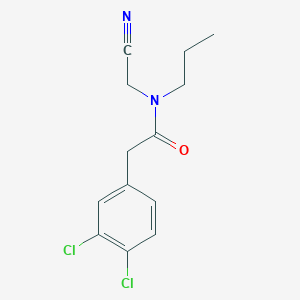 N-(cyanomethyl)-2-(3,4-dichlorophenyl)-N-propylacetamide