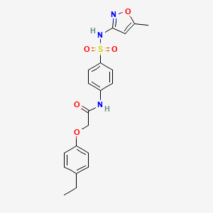 2-(4-Ethyl-phenoxy)-N-[4-(5-methyl-isoxazol-3-ylsulfamoyl)-phenyl]-acetamide