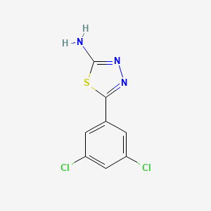5-(3,5-Dichlorophenyl)-1,3,4-thiadiazol-2-amine