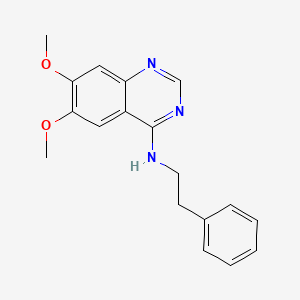 N-(6,7-dimethoxy-4-quinazolinyl)-N-phenethylamine