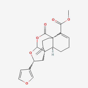 molecular formula C21H22O6 B2883552 克罗维林 CAS No. 76475-17-7