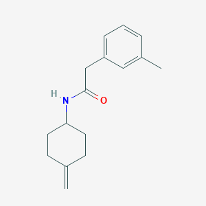 molecular formula C16H21NO B2883559 N-(4-methylidenecyclohexyl)-2-(3-methylphenyl)acetamide CAS No. 2097924-53-1