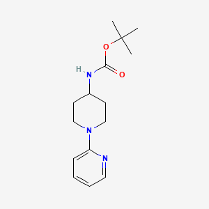 molecular formula C15H23N3O2 B2883598 2-(4-Boc-Aminopiperidino)pyridine CAS No. 252578-12-4