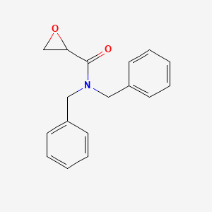 molecular formula C17H17NO2 B2883614 N,N-Dibenzyloxirane-2-carboxamide CAS No. 2411230-16-3