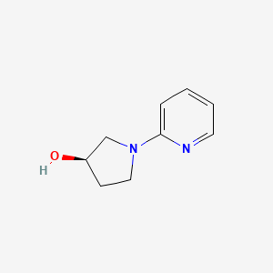 molecular formula C9H12N2O B2883788 (R)-1-(pyridin-2-yl)pyrrolidin-3-ol CAS No. 181959-80-8