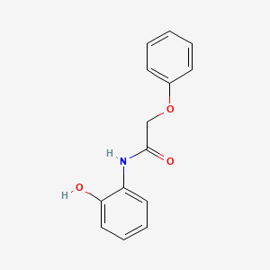 molecular formula C14H13NO3 B2883833 N-(2-hydroxyphenyl)-2-phenoxyacetamide CAS No. 3743-69-9