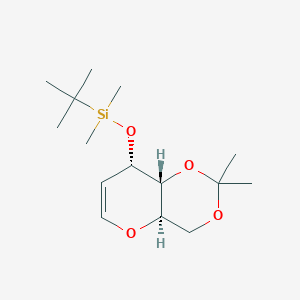 3-O-Tert-butyldimethylsilyl-4,6-O-isopropylidene-D-glucal