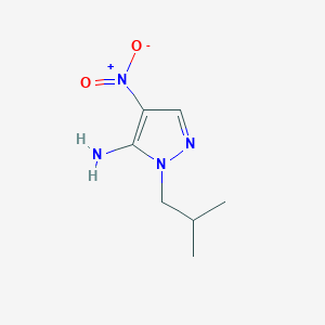 1-Isobutyl-4-nitro-1H-pyrazol-5-amine