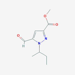 methyl 1-sec-butyl-5-formyl-1H-pyrazole-3-carboxylate