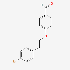 4-(4-Bromophenethoxy)benzaldehyde