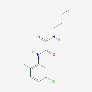 N-butyl-N'-(5-chloro-2-methylphenyl)oxamide