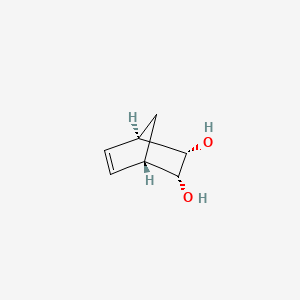 molecular formula C7H10O2 B2884046 (1R,2S,3R,4S)-Norborna-5-ene-2,3-diol CAS No. 20224-39-9