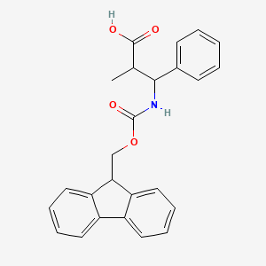 (R)-((((9H-fluoren-9-yl)methoxy)carbonyl)amino)-2-methyl-3-phenylpropanoic acid