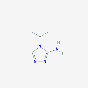 molecular formula C5H10N4 B2884051 4-Propan-2-yl-1,2,4-triazol-3-amine CAS No. 1248267-53-9