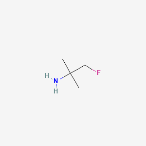 1-Fluoro-2-methylpropan-2-amine