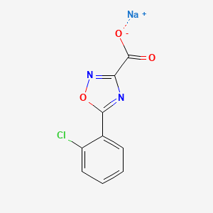 Sodium 5-(2-chlorophenyl)-1,2,4-oxadiazole-3-carboxylate