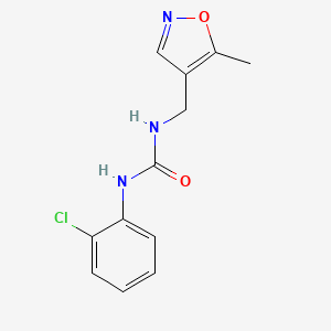 1-(2-Chlorophenyl)-3-((5-methylisoxazol-4-yl)methyl)urea