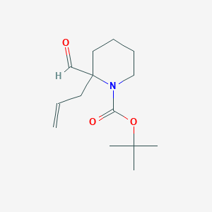Tert-butyl 2-formyl-2-prop-2-enylpiperidine-1-carboxylate