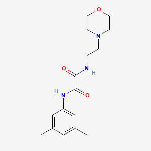 N1-(3,5-dimethylphenyl)-N2-(2-morpholinoethyl)oxalamide
