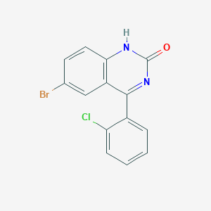 6-Bromo-4-(2-chlorophenyl)quinazolin-2-ol