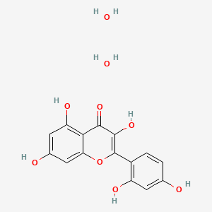 molecular formula C15H14O9 B2884138 Morin dihydrate CAS No. 6472-38-4