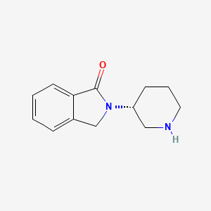 (R)-2-(Piperidin-3-yl)isoindolin-1-one