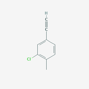 2-Chloro-4-ethynyl-1-methylbenzene