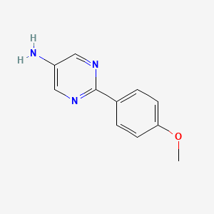 2-(4-Methoxyphenyl)pyrimidin-5-amine