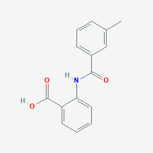molecular formula C15H13NO3 B2884202 2-(3-Methylbenzamido)benzoic acid CAS No. 299199-54-5