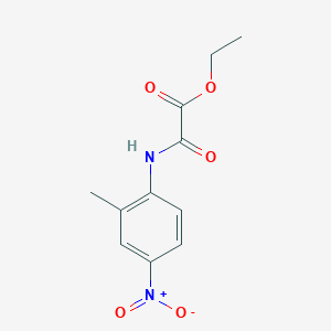 molecular formula C11H12N2O5 B2884206 Ethyl [(2-methyl-4-nitrophenyl)amino](oxo)acetate CAS No. 333441-78-4