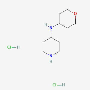 N-(oxan-4-yl)piperidin-4-amine dihydrochloride