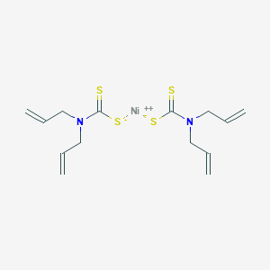 Bis({[bis(prop-2-en-1-yl)carbamothioyl]sulfanyl})nickel