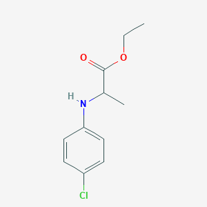 molecular formula C11H14ClNO2 B2884273 Ethyl N-(4-chlorophenyl)alaninate CAS No. 83442-72-2