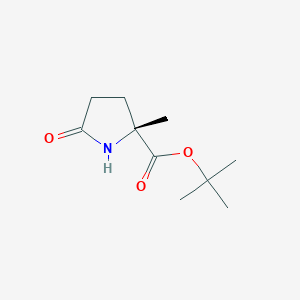 tert-butyl (2R)-2-methyl-5-oxopyrrolidine-2-carboxylate