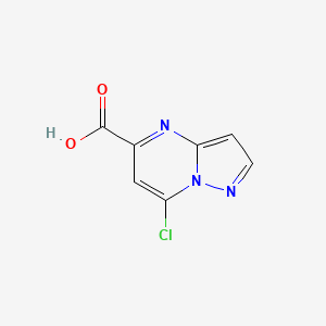7-Chloropyrazolo[1,5-a]pyrimidine-5-carboxylic acid