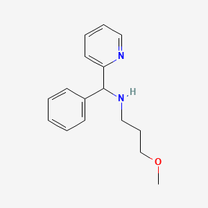 (3-Methoxy-propyl)-(phenyl-pyridin-2-yl-methyl)-amine