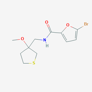 5-bromo-N-((3-methoxytetrahydrothiophen-3-yl)methyl)furan-2-carboxamide