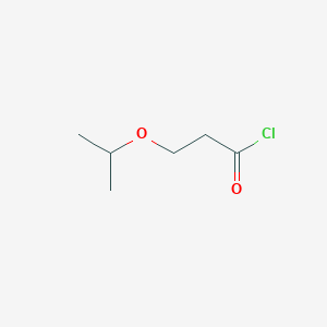 molecular formula C6H11ClO2 B2884446 3-(Propan-2-yloxy)propanoyl chloride CAS No. 56680-78-5