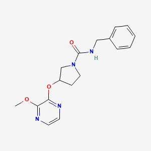 N-benzyl-3-((3-methoxypyrazin-2-yl)oxy)pyrrolidine-1-carboxamide