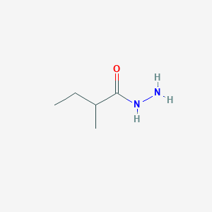 molecular formula C5H12N2O B2884685 2-甲基丁酸酰肼 CAS No. 70195-11-8