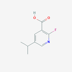 2-Fluoro-5-propan-2-ylpyridine-3-carboxylic acid