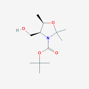 (4S,5R)-tert-Butyl 4-(hydroxymethyl)-2,2,5-trimethyloxazolidine-3-carboxylate