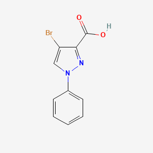 4-bromo-1-phenyl-1H-pyrazole-3-carboxylic acid
