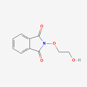 molecular formula C10H9NO4 B2884824 2-(2-羟基乙氧基)异吲哚-1,3-二酮 CAS No. 32380-69-1