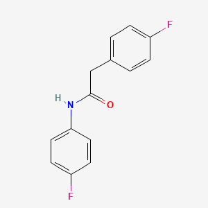 molecular formula C14H11F2NO B2884889 N,2-bis(4-fluorophenyl)acetamide CAS No. 328278-71-3