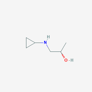 molecular formula C6H13NO B2884969 (2S)-1-(环丙基氨基)丙烷-2-醇 CAS No. 1187307-99-8