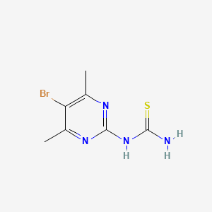 5-Bromo-4,6-dimethylpyrimidin-2-ylthiourea