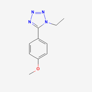 1-ethyl-5-(4-methoxyphenyl)-1H-1,2,3,4-tetrazole