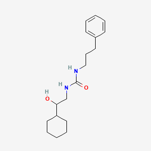 1-(2-Cyclohexyl-2-hydroxyethyl)-3-(3-phenylpropyl)urea